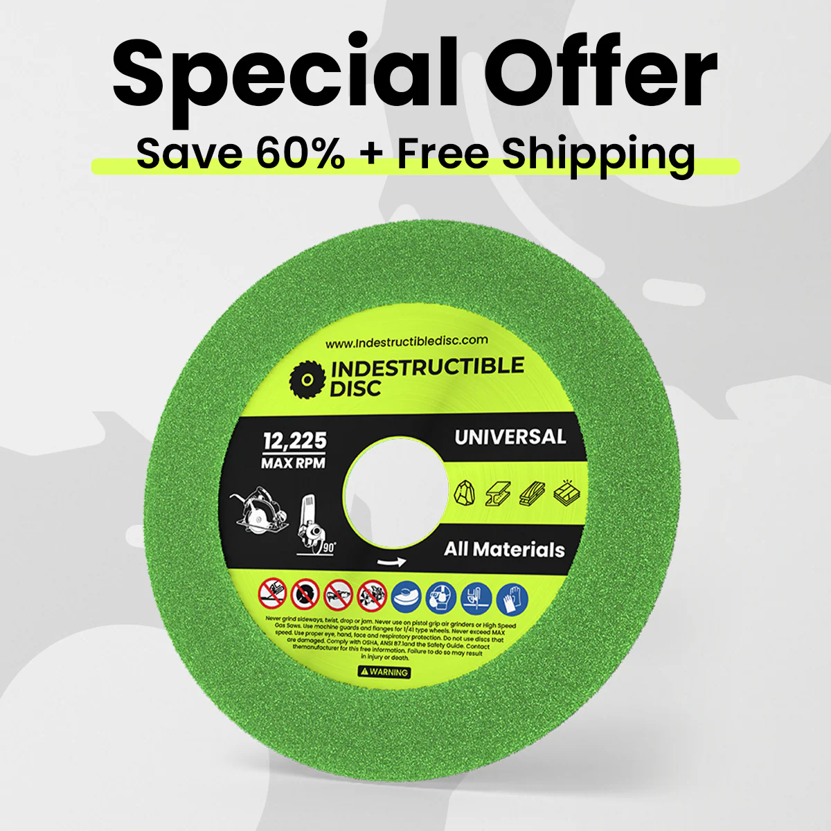 INDESTRUCTIBLE DISC™ - Special Offer